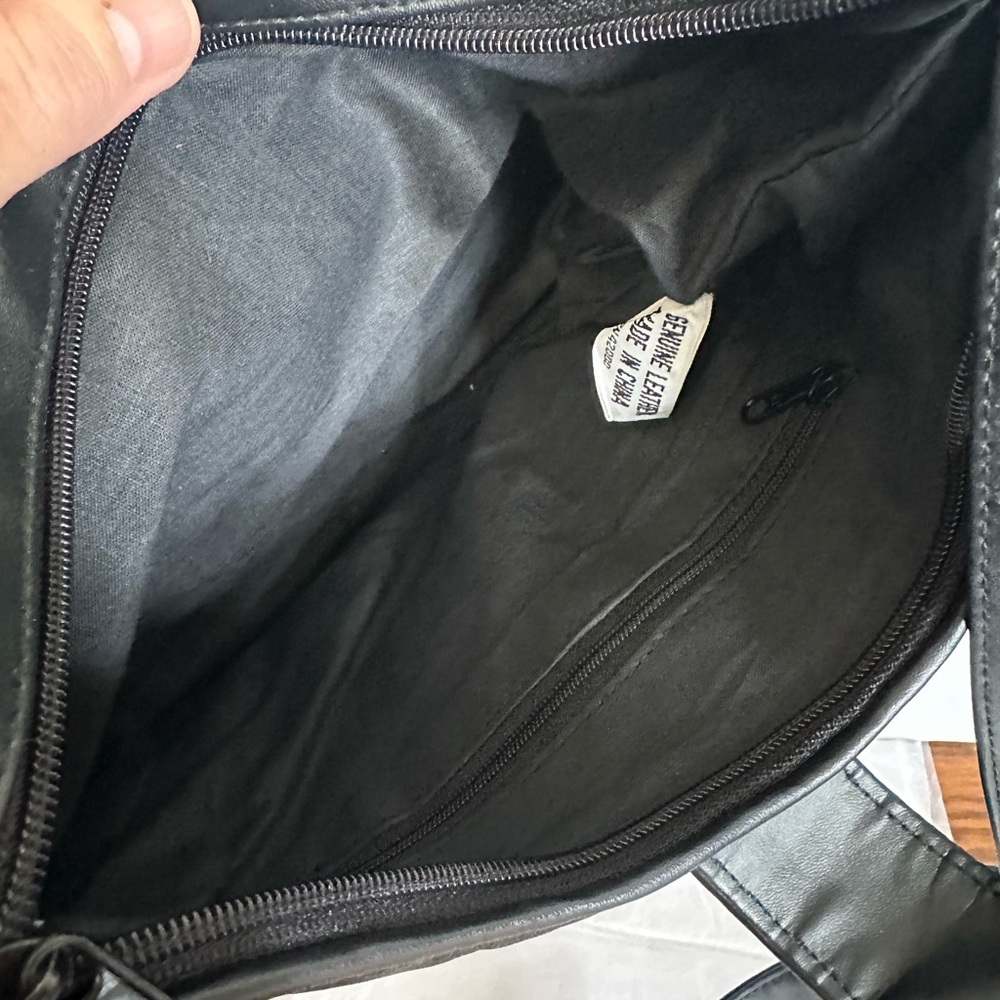 Patchwork Leather Shoulder Bag - image 3